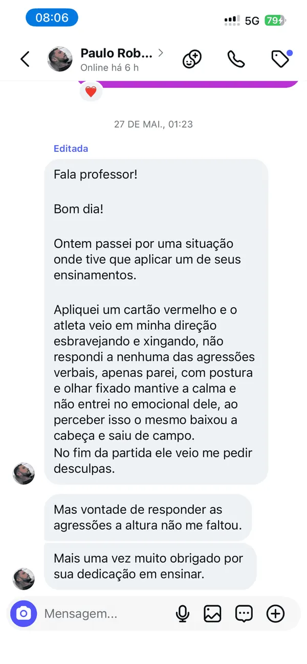 Depoimento real de quem aplicou o Protocolo